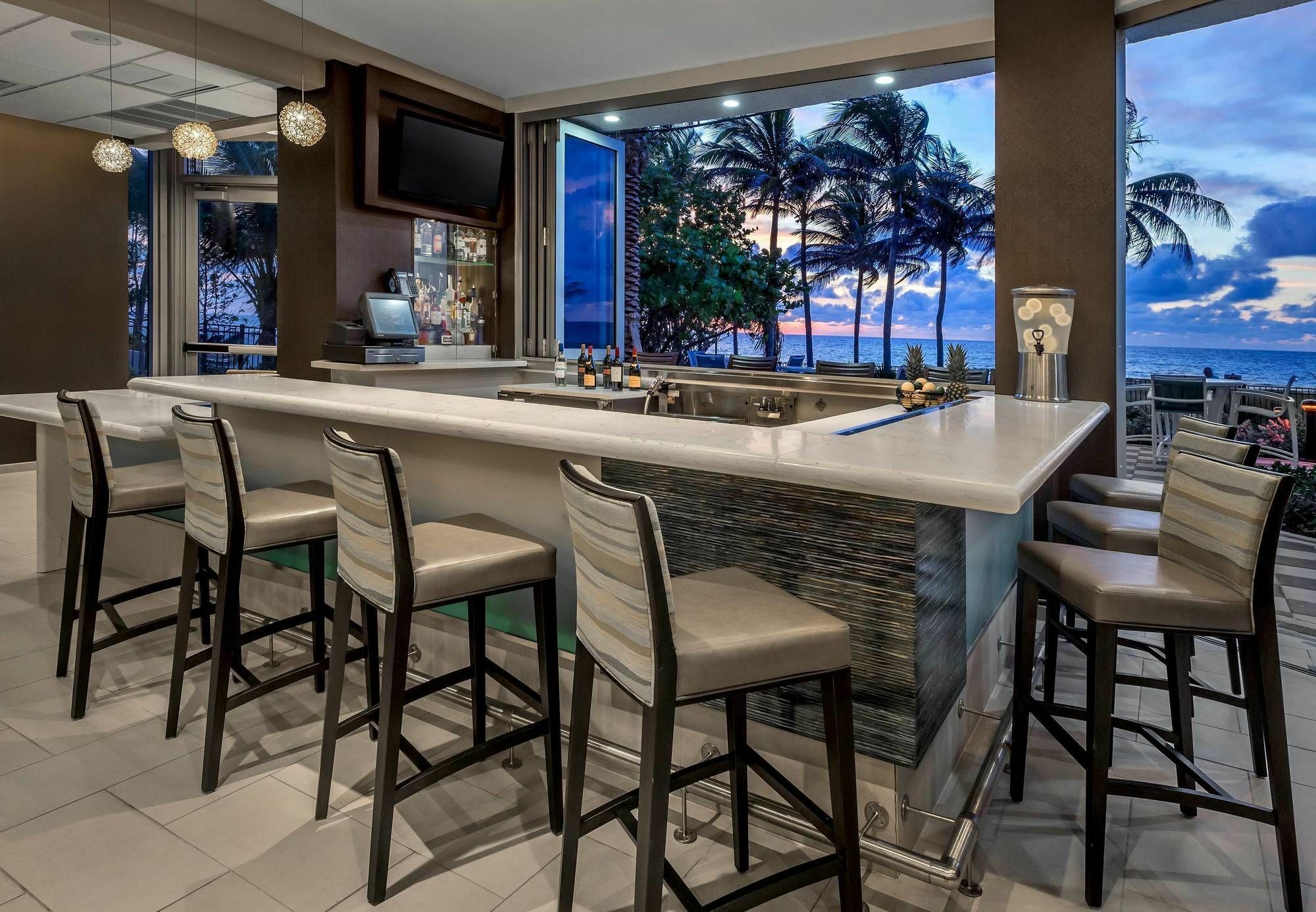 Residence Inn Fort Lauderdale Pompano Beach/Oceanfront Restoran fotoğraf